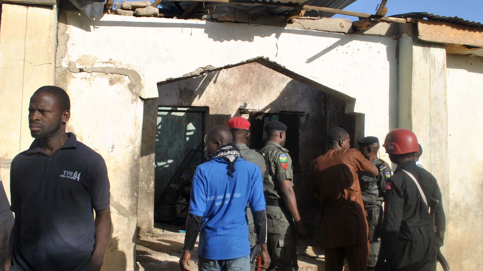 Boko Haram is being blamed for a suicide bombing that killed 30 people in Maiduguri in north east Nigeria.
