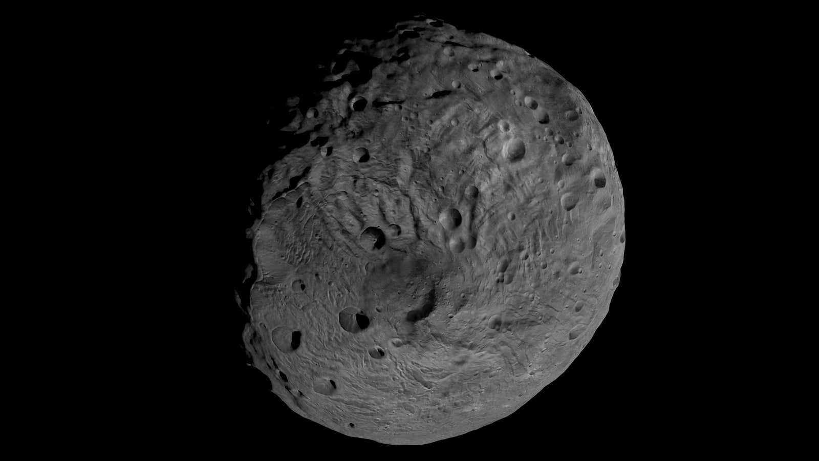 Wouldn’t want to meet the giant asteroid Vesta in a dark alley.