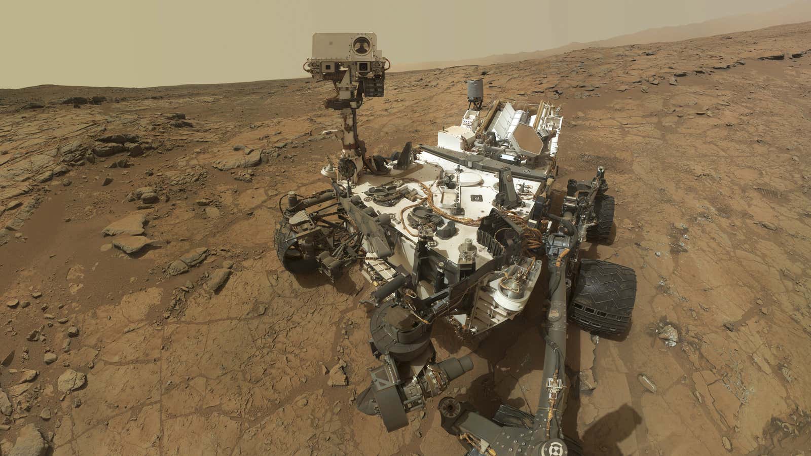 Curiosity Rover has used its onboard lab to detect methane on the Martian atmosphere.