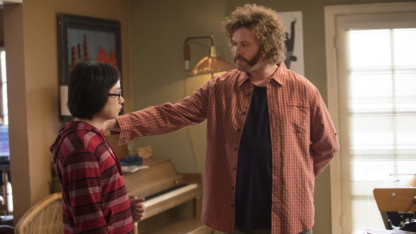 In HBO’s Silicon Valley, Erlich (T.J. Miller) pitches Jian-Yang’s (Jimmy O. Yang) app as a “Shazam for food.”