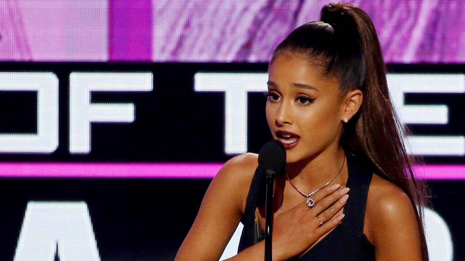 Ariana Grande is not quite who you think she is.