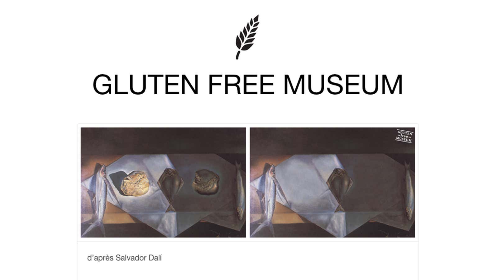 “Gluten Free Museum” Tumblr re-creates iconic images sans grains