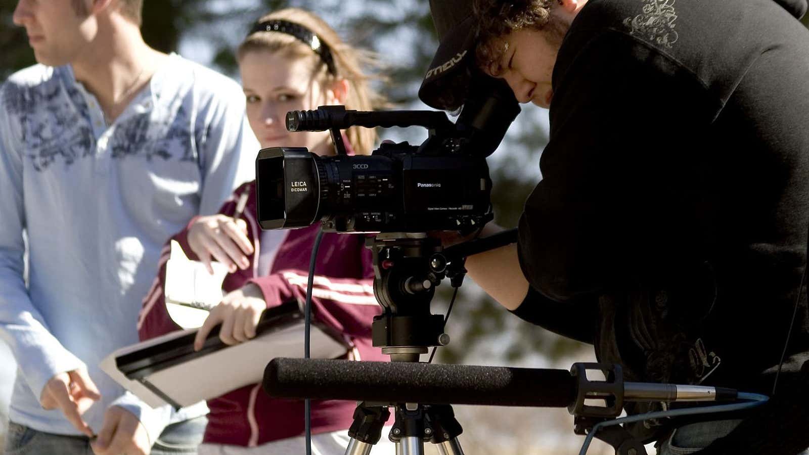 The barrier of entry is high for indie filmmakers.