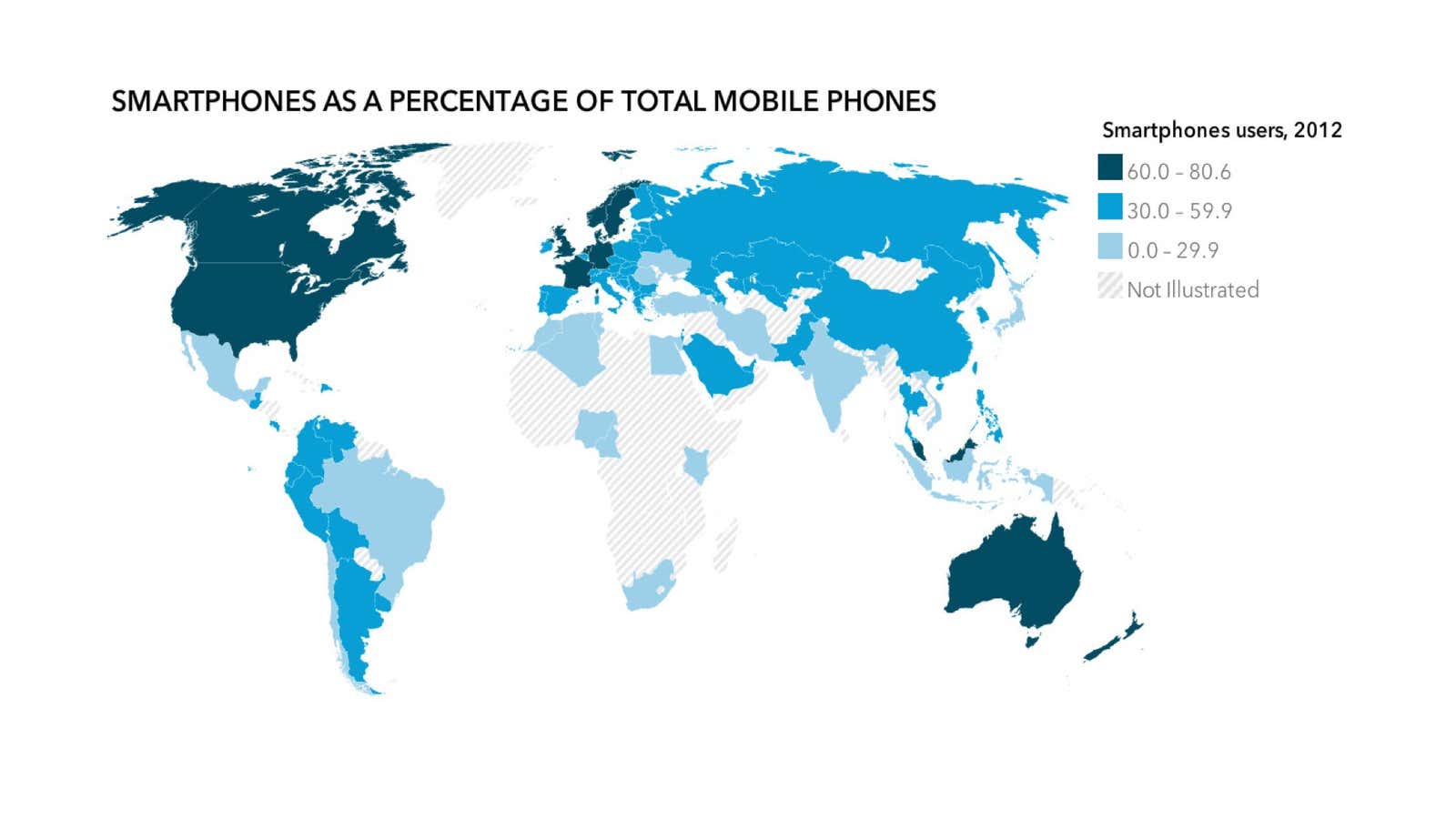 Map by Euromonitor, from the report “The Mobile Wallet”