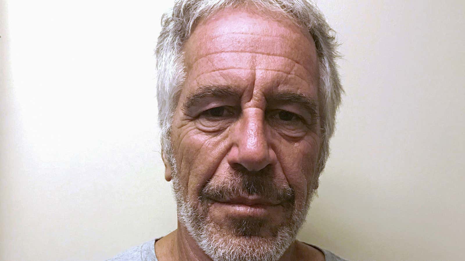 Jeffrey Epstein in a photograph taken for the New York State Division of Criminal Justice Services’ sex offender registry.