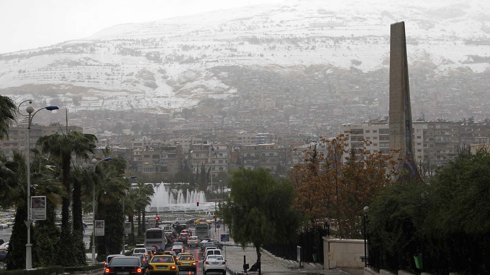 Damascus in 2010. The Syrian capital is a historic center of Arabic culture.