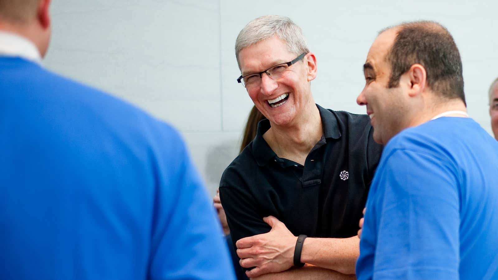 Apple’s CEO is demonstrating values-based leadership.
