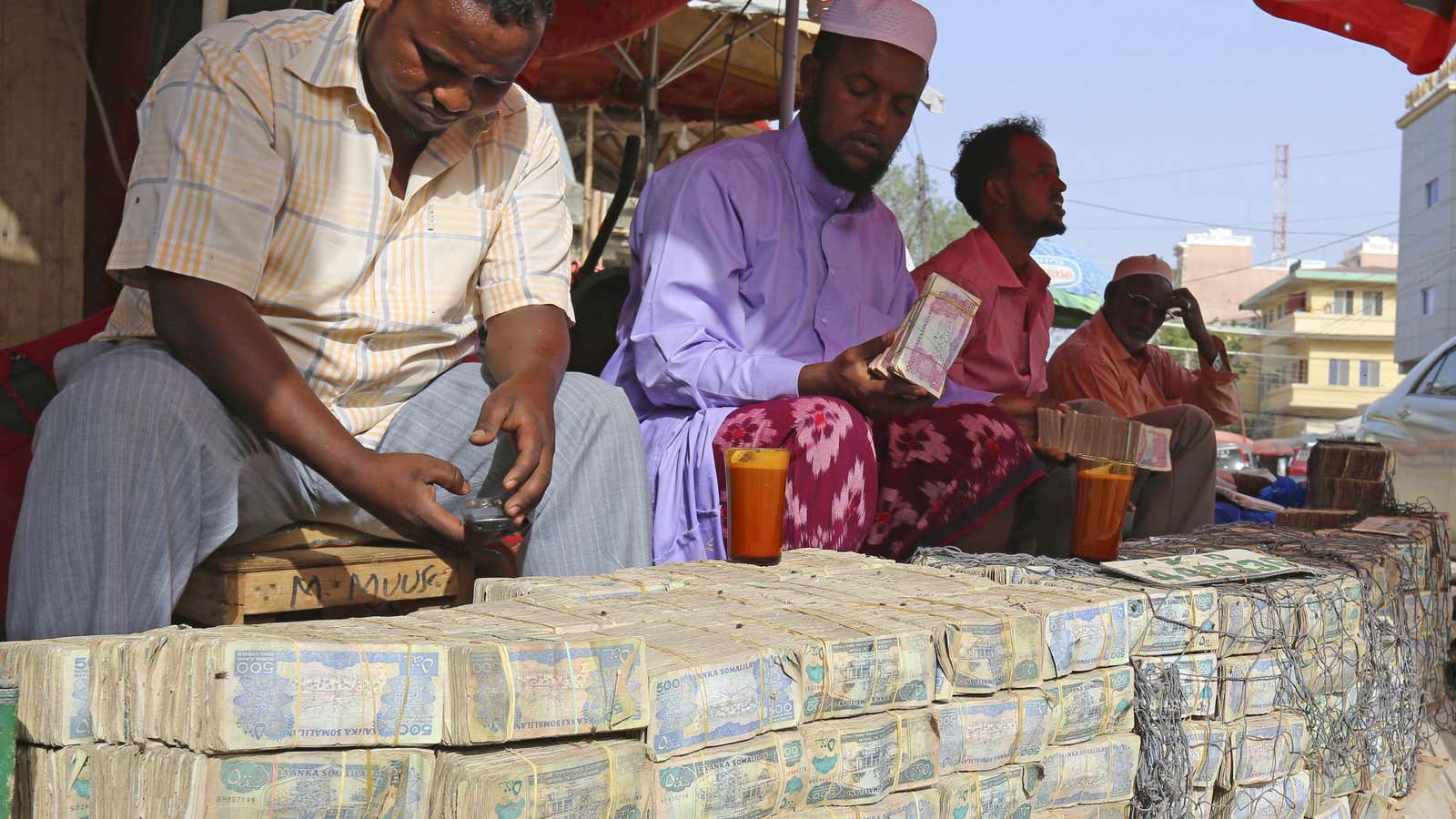 The US dollar was retailing at 559 Somali shillings as at Feb. 2