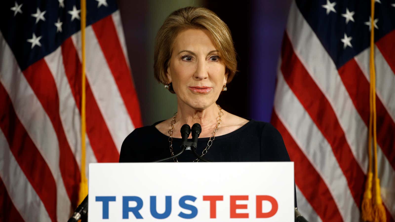 Carly Fiorina campaigns for Ted Cruz in Philadelphia ahead of the Pennsylvania primary.