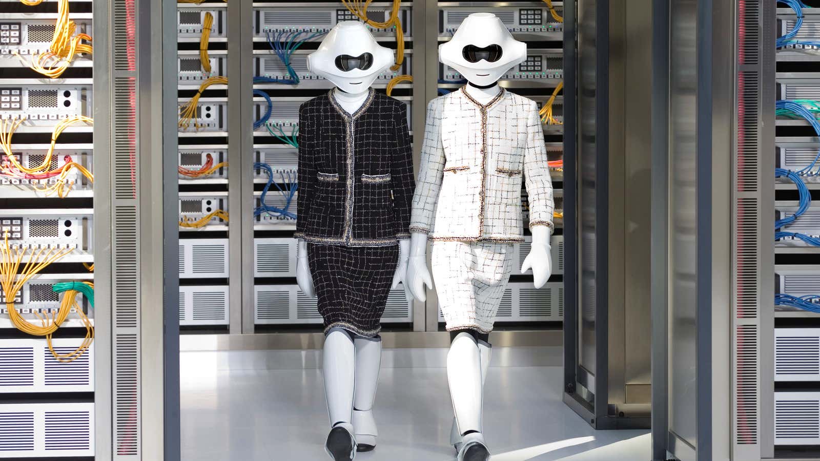 Chanel’s runway robots feel a little less outlandish every day.