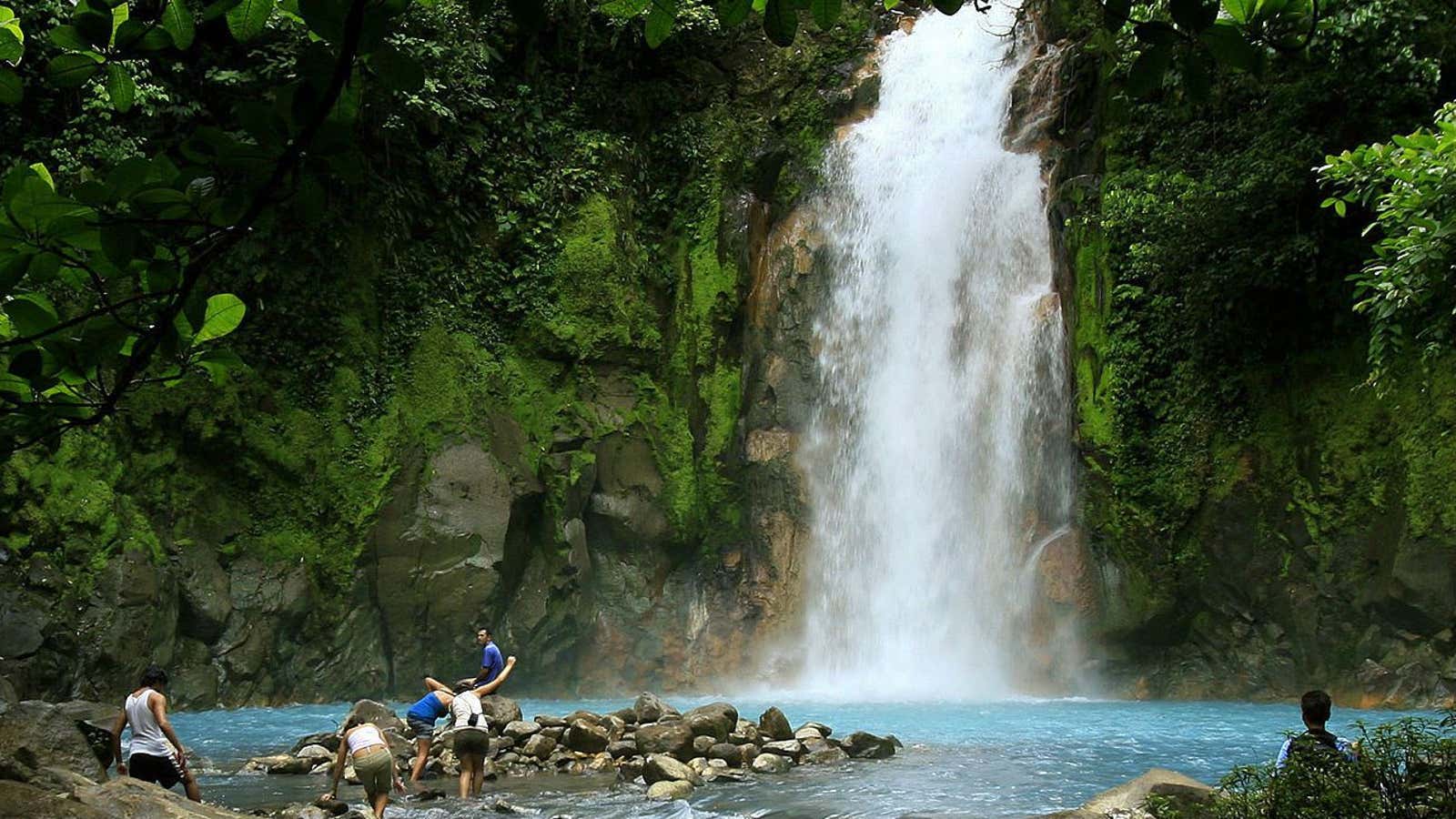 Water is Costa Rica’s largest source of energy.