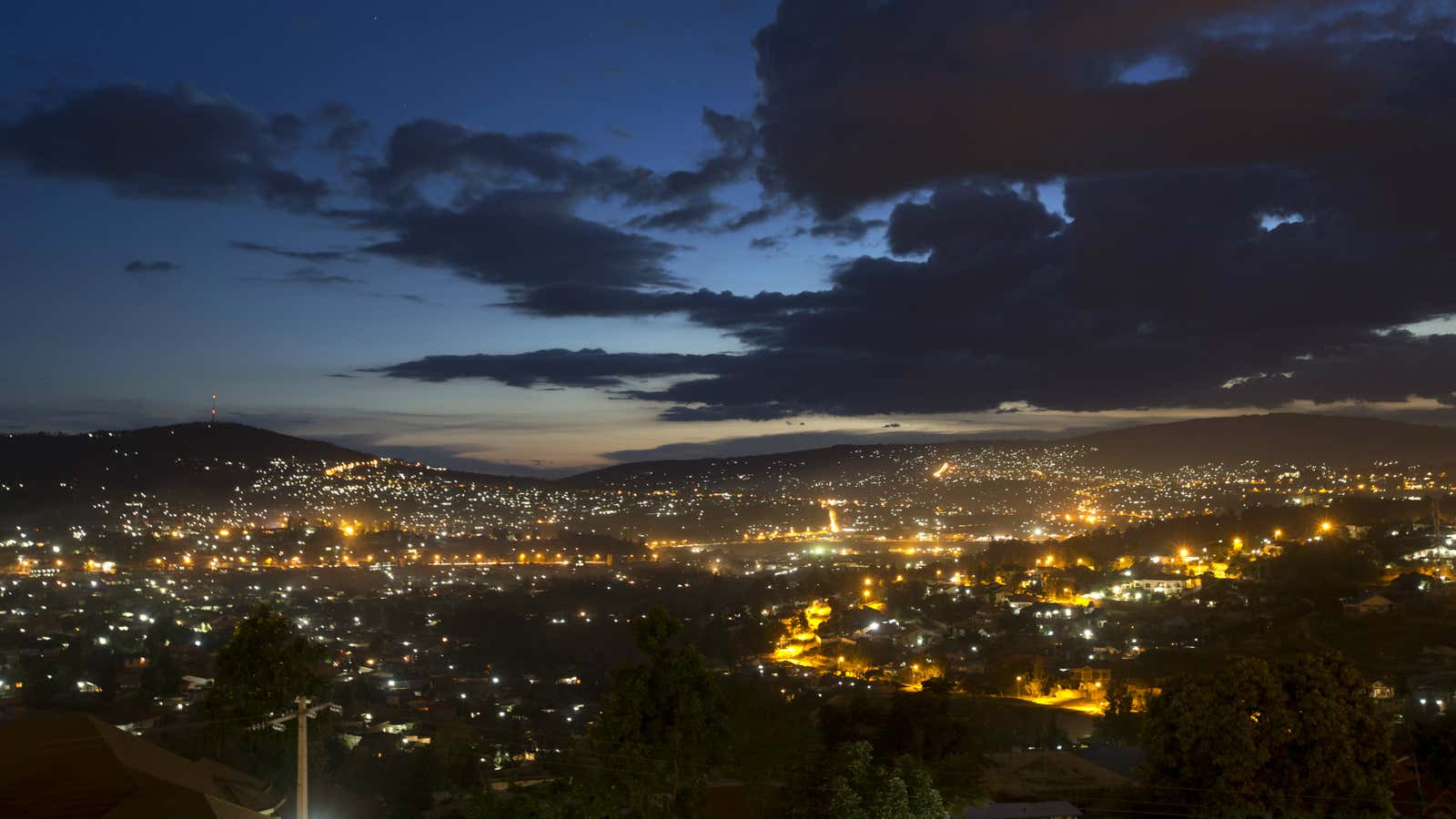Rwanda’s capital, Kigali.