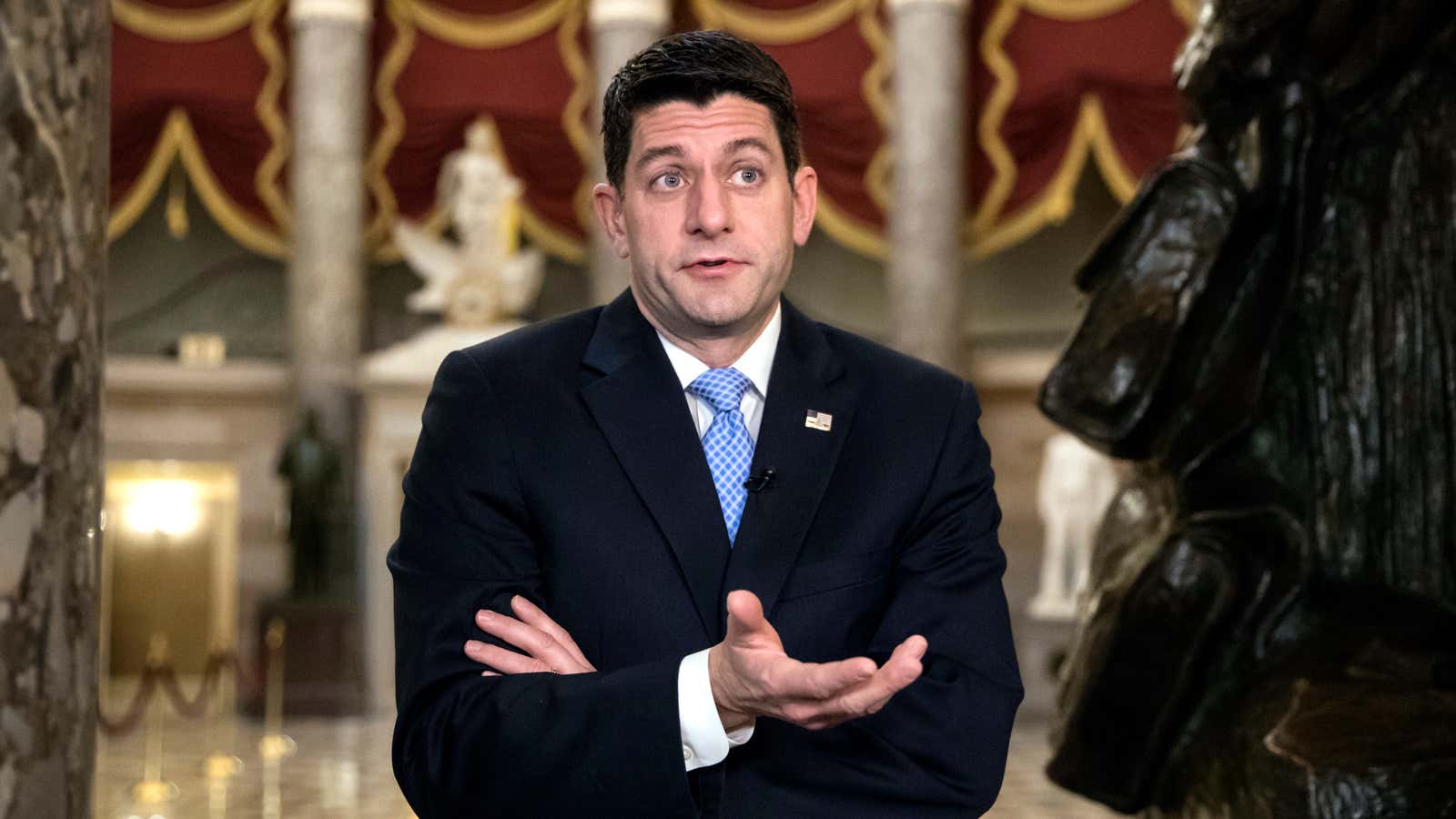Speaker of the House Paul Ryan is losing lawmakers fast.