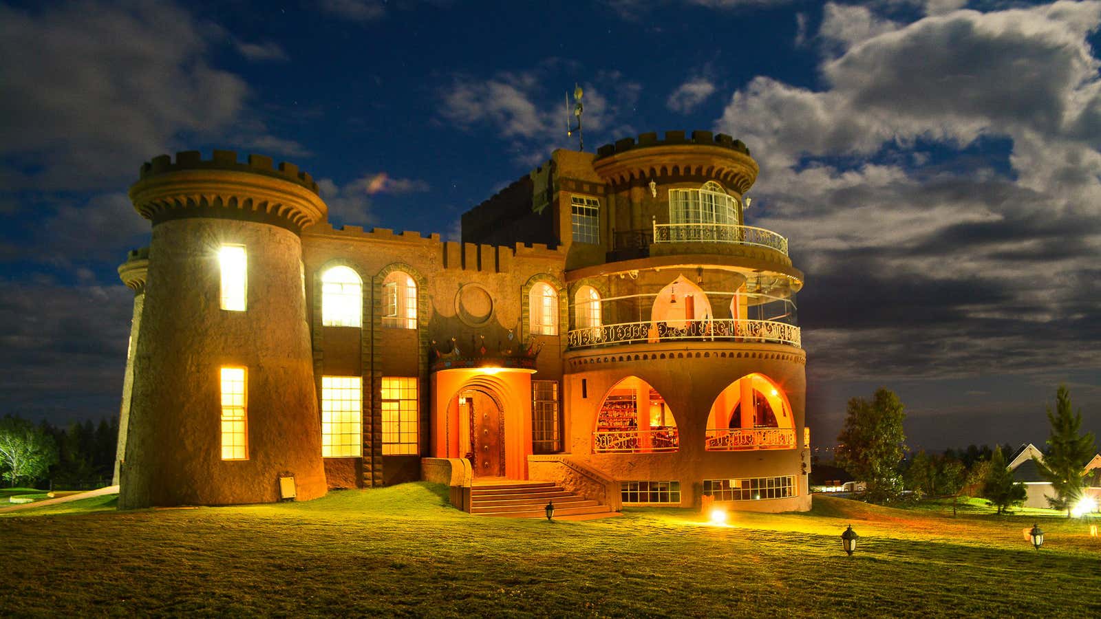 Tafaria Castle near Nyeri, Kenya.
