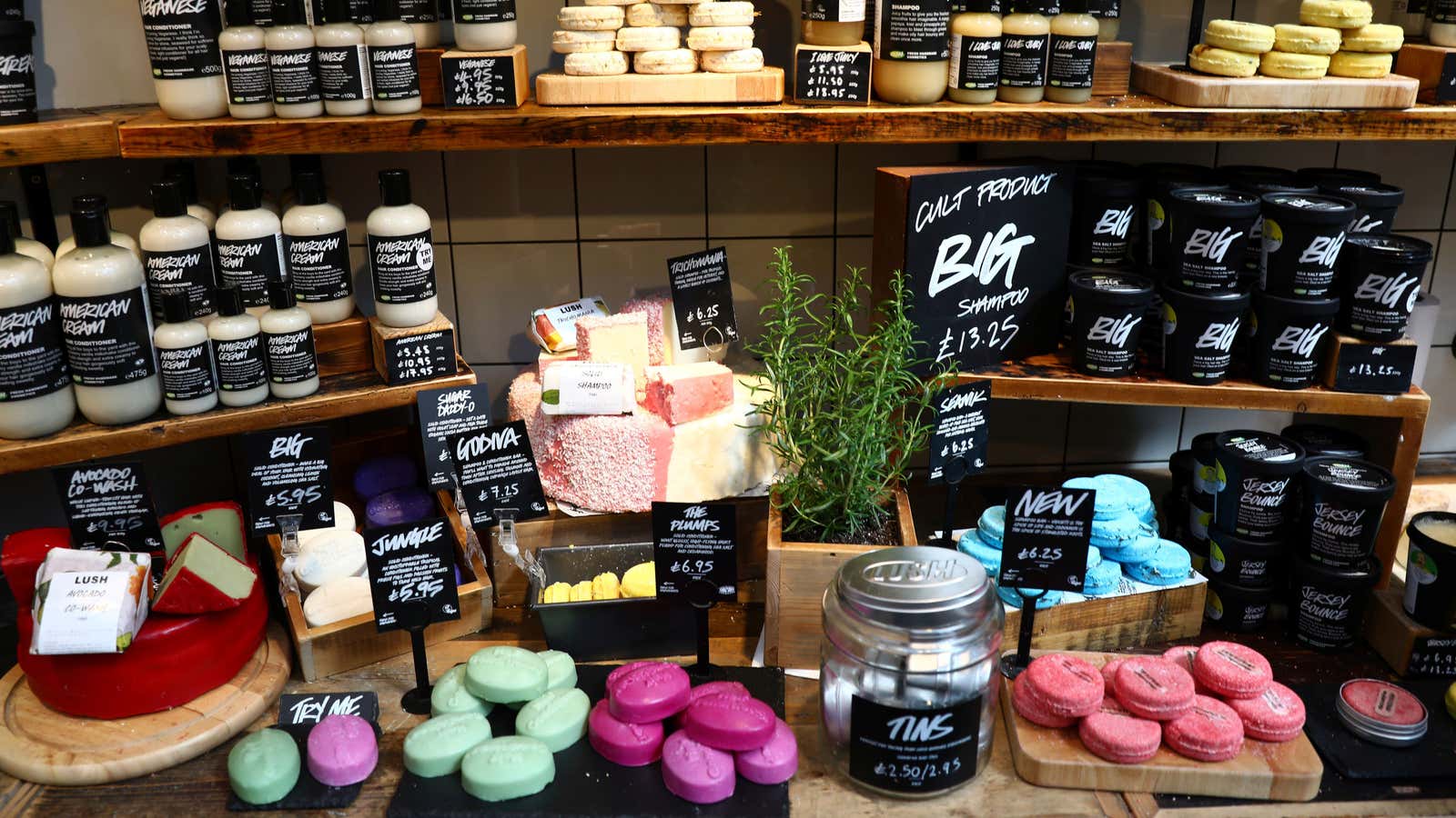 Lush is running a controversial campaign.