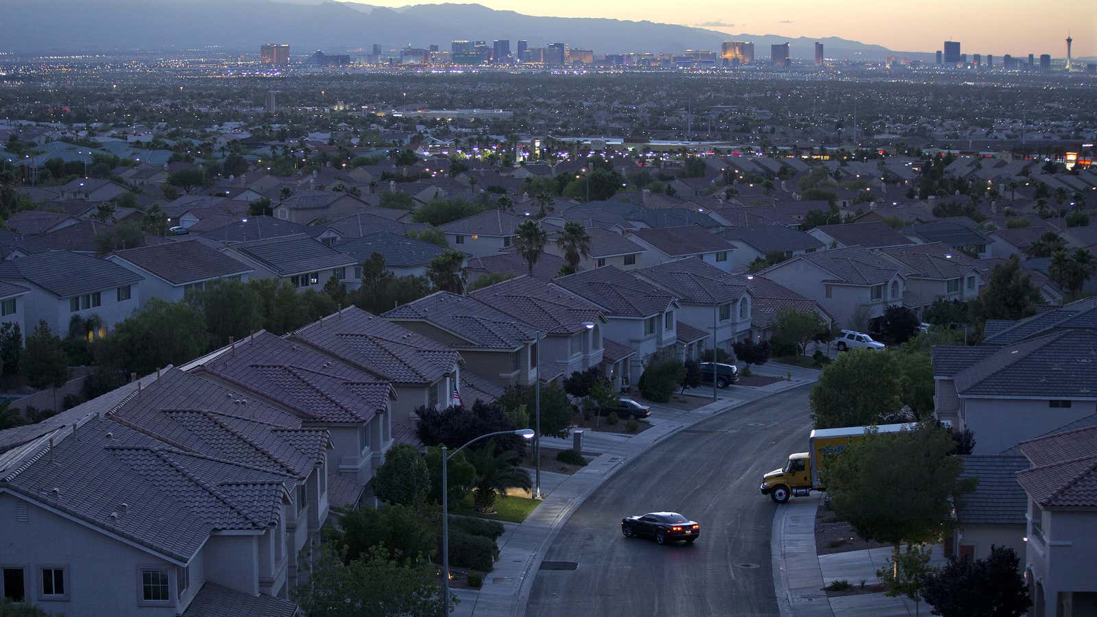 Even housing-traumatized Nevada is brightening up.