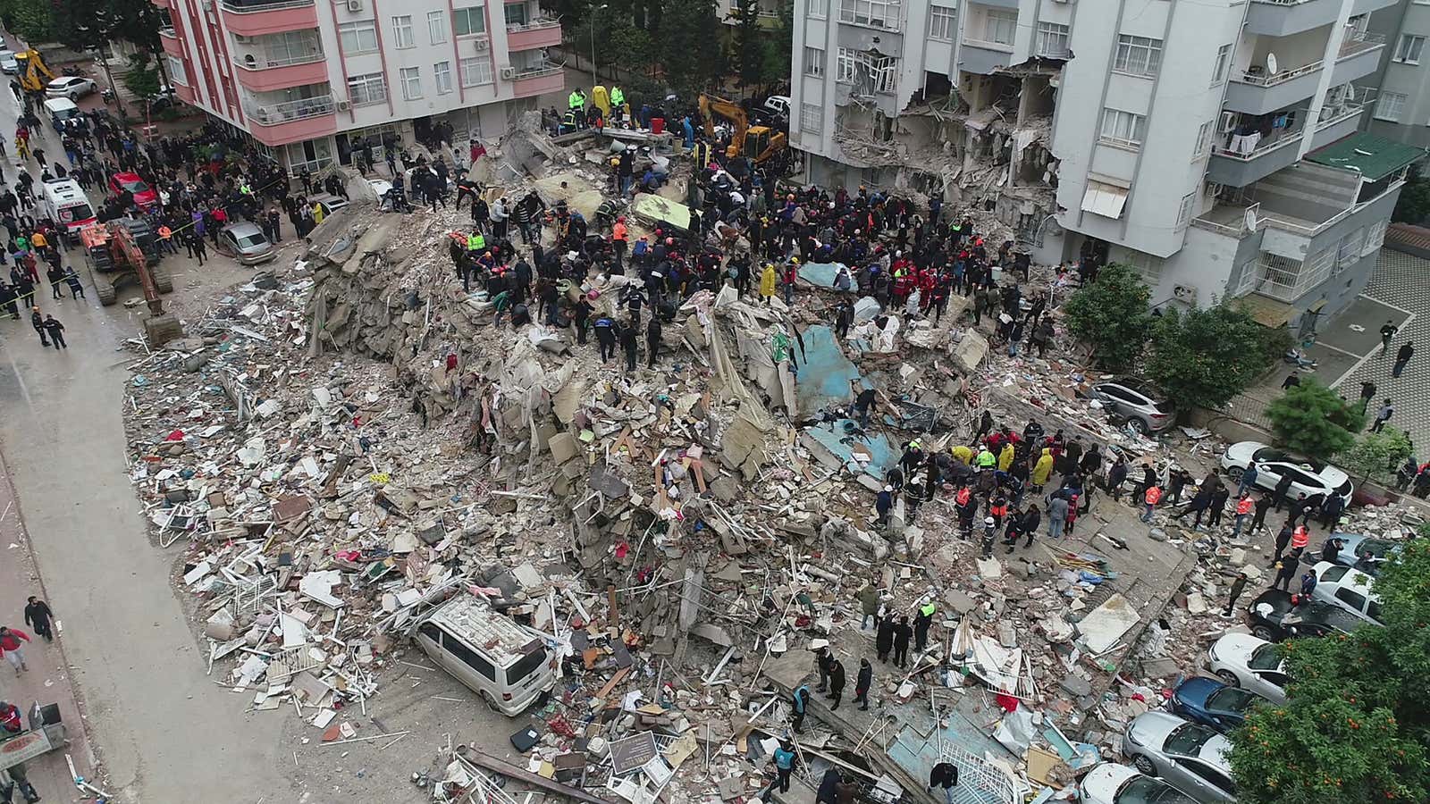 A 7.8 magnitude earthquake struck Turkey and Syria