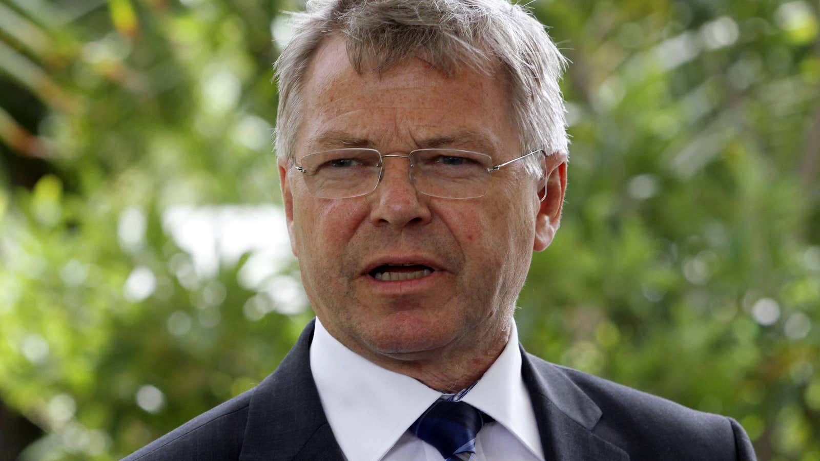 Former Norwegian prime minister Kjell Magne Bondevik is well-travelled. Maybe too well-travelled for current US immigration policy.