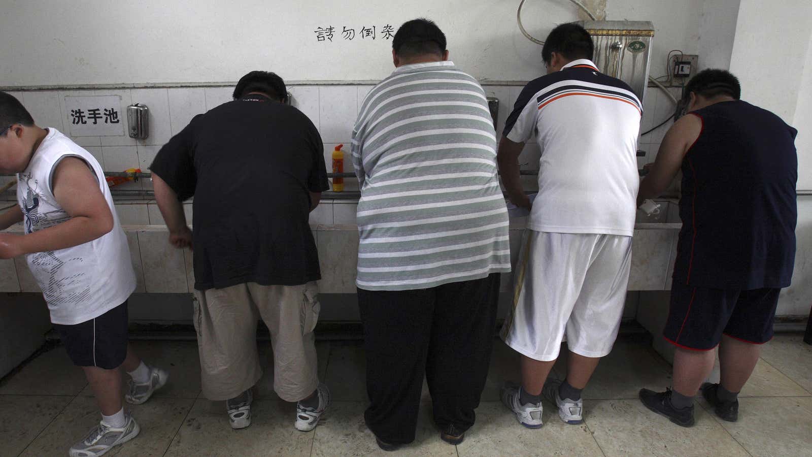 China’s population is gaining weight and the government is going to end up paying for it.