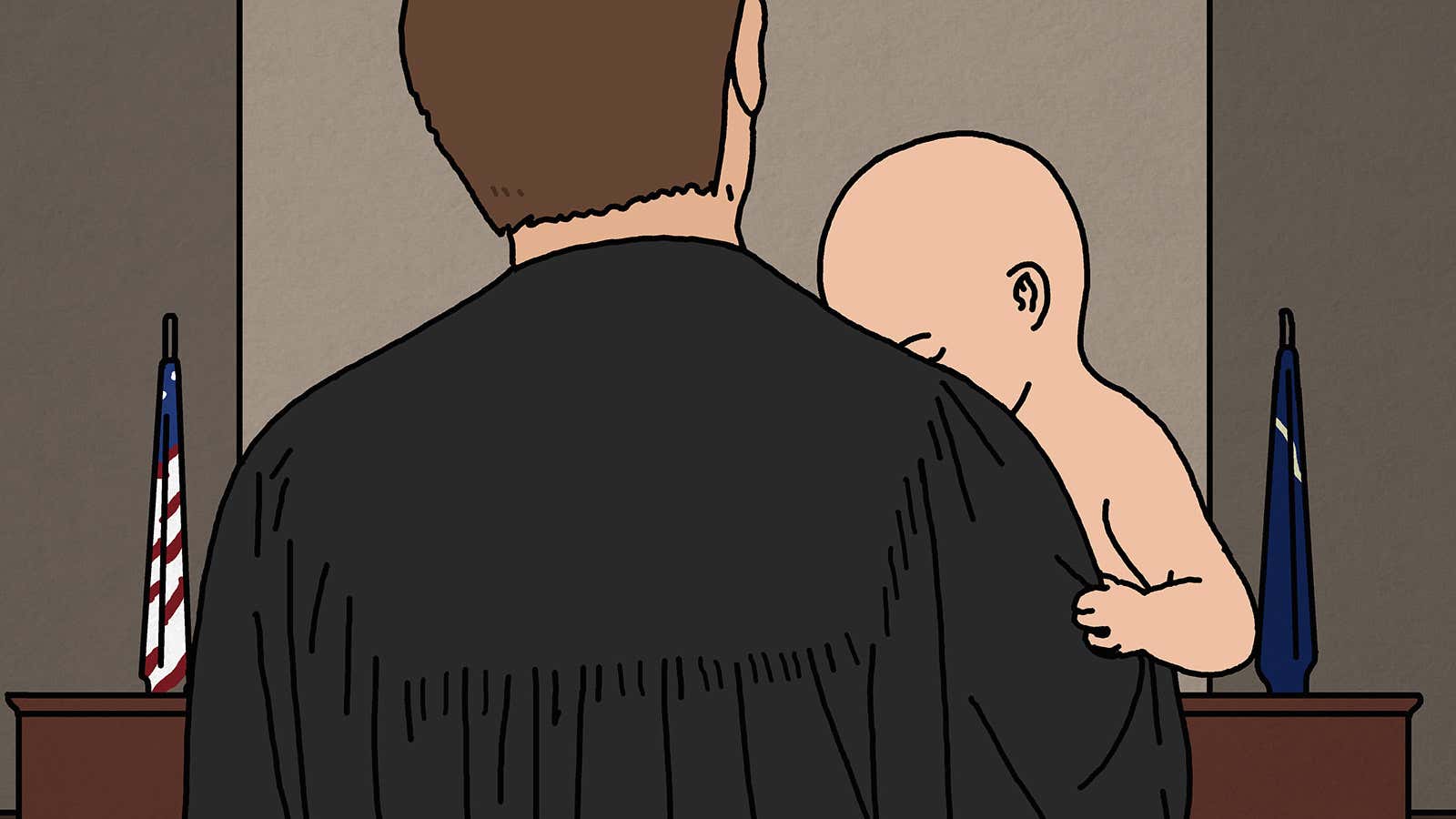 In family courts, the focus is on reducing trauma to infants and toddlers caught up in the legal system.