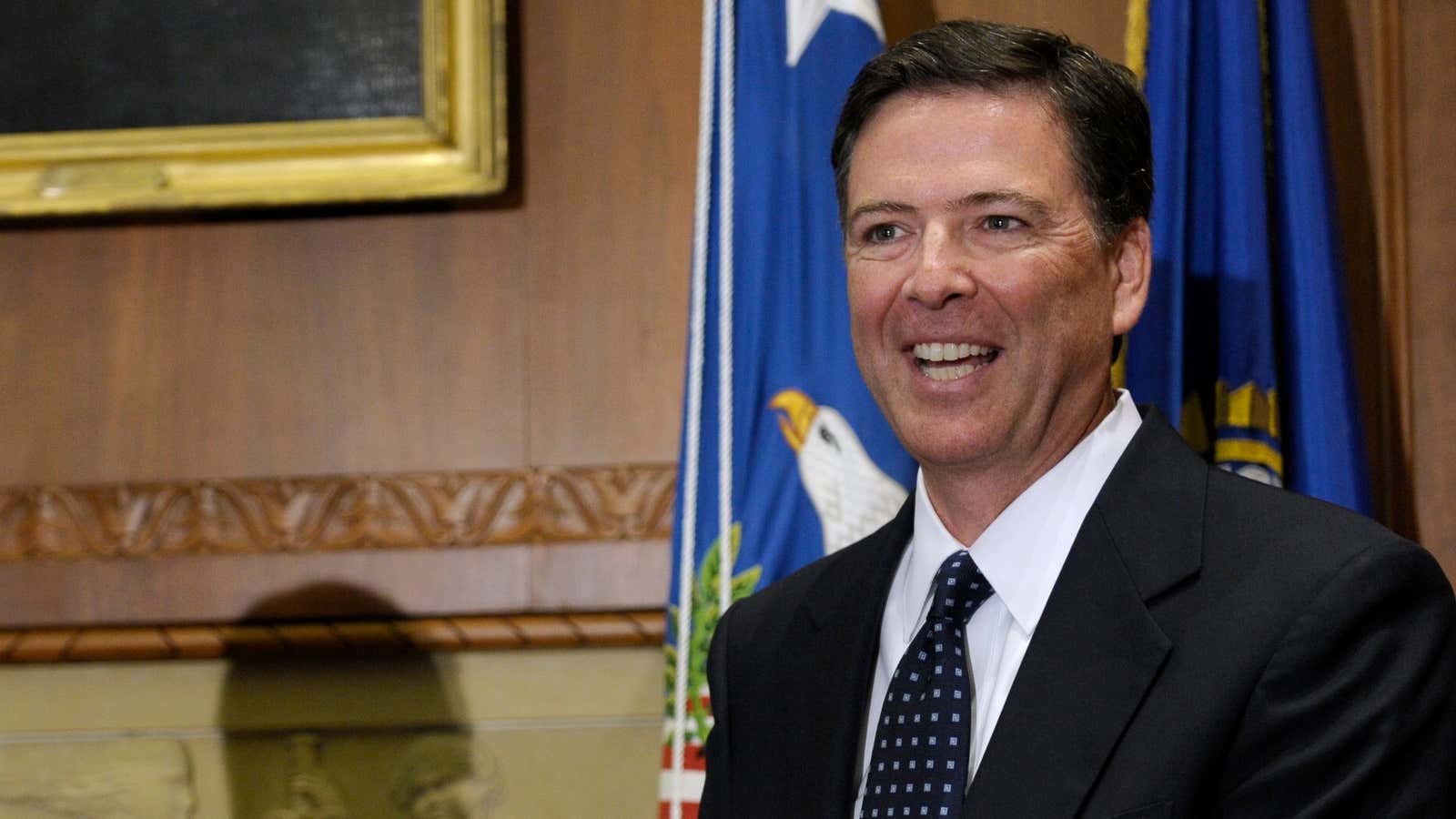 FBI director James Comey is suddenly sitting on $1.2 billion in cryptocurrency