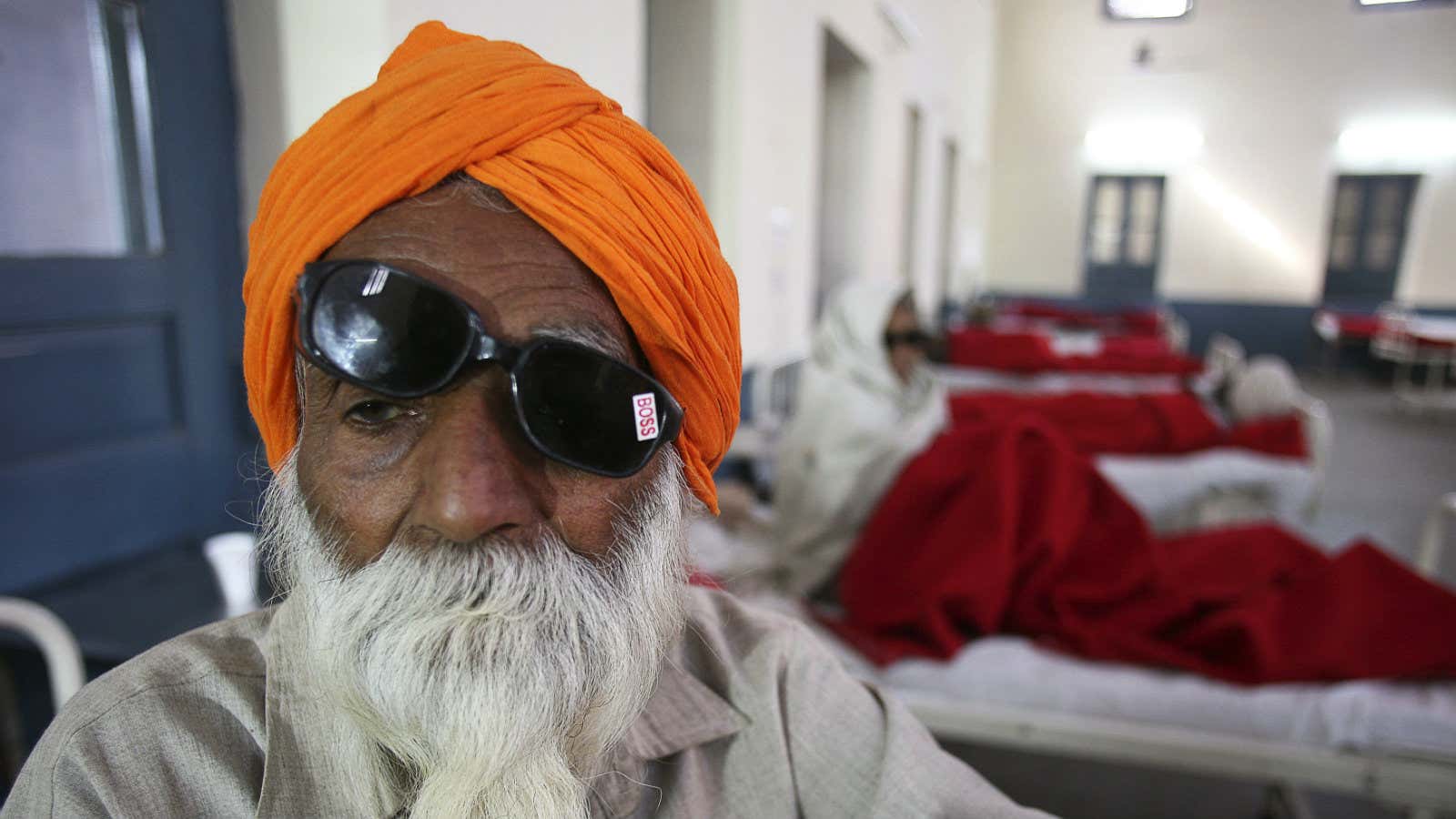 India is home to a third of the world’s blind population.