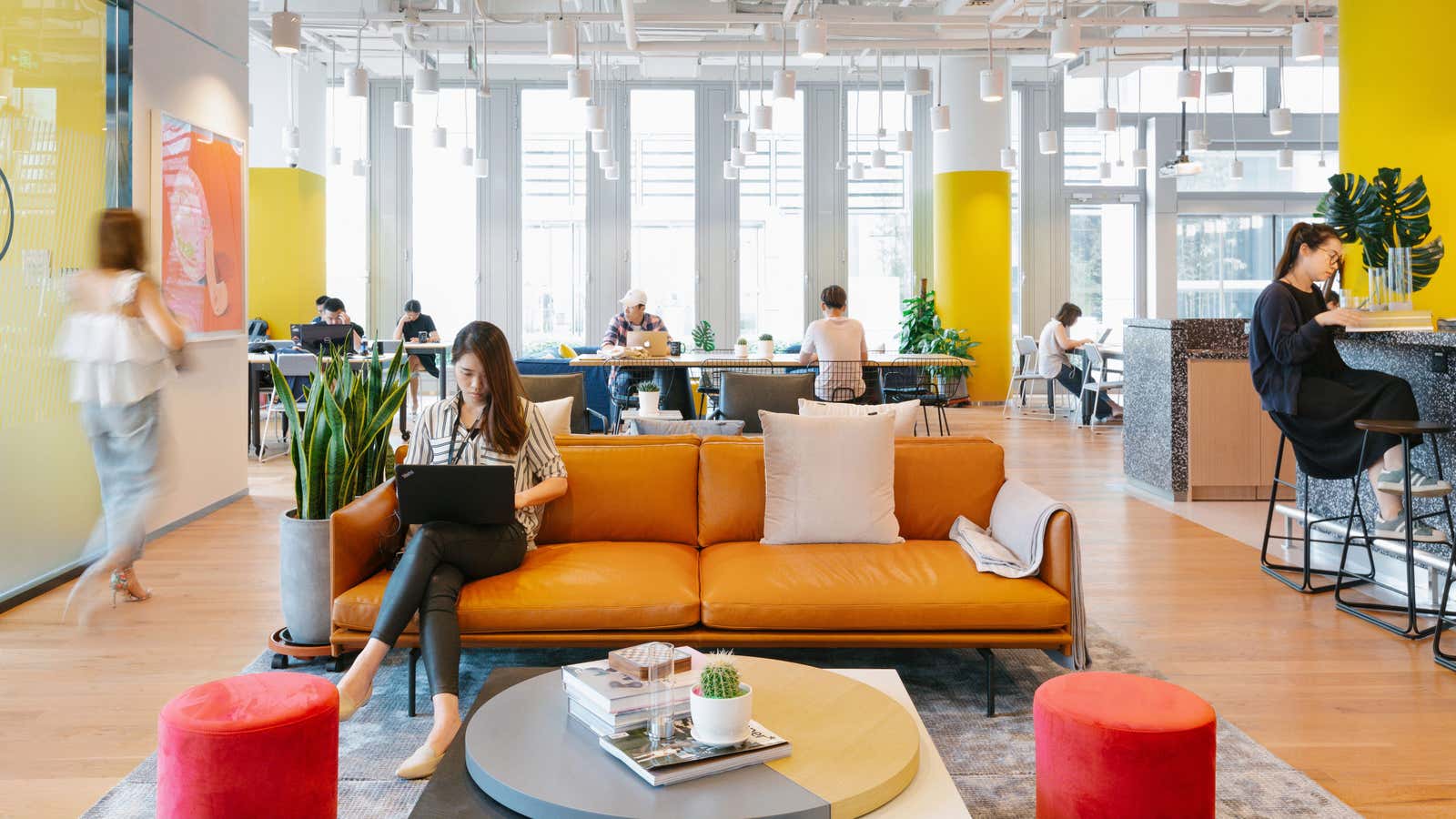 The New York Times called one of WeWork’s planned offices “the kind of place you never have to leave.”