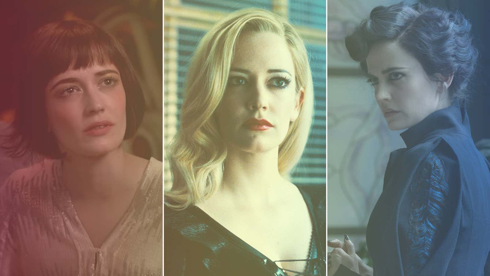 Eva Green brings wild adult energy to the maligned late-period films of Tim Burton