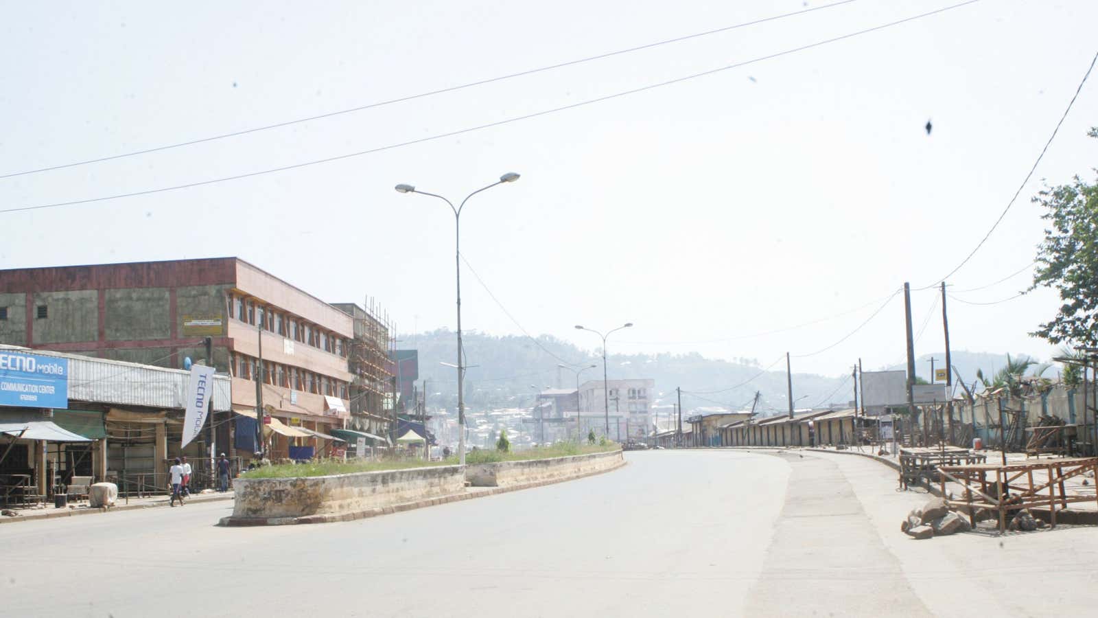 “Ghost town” – Bamenda in North West Cameroon