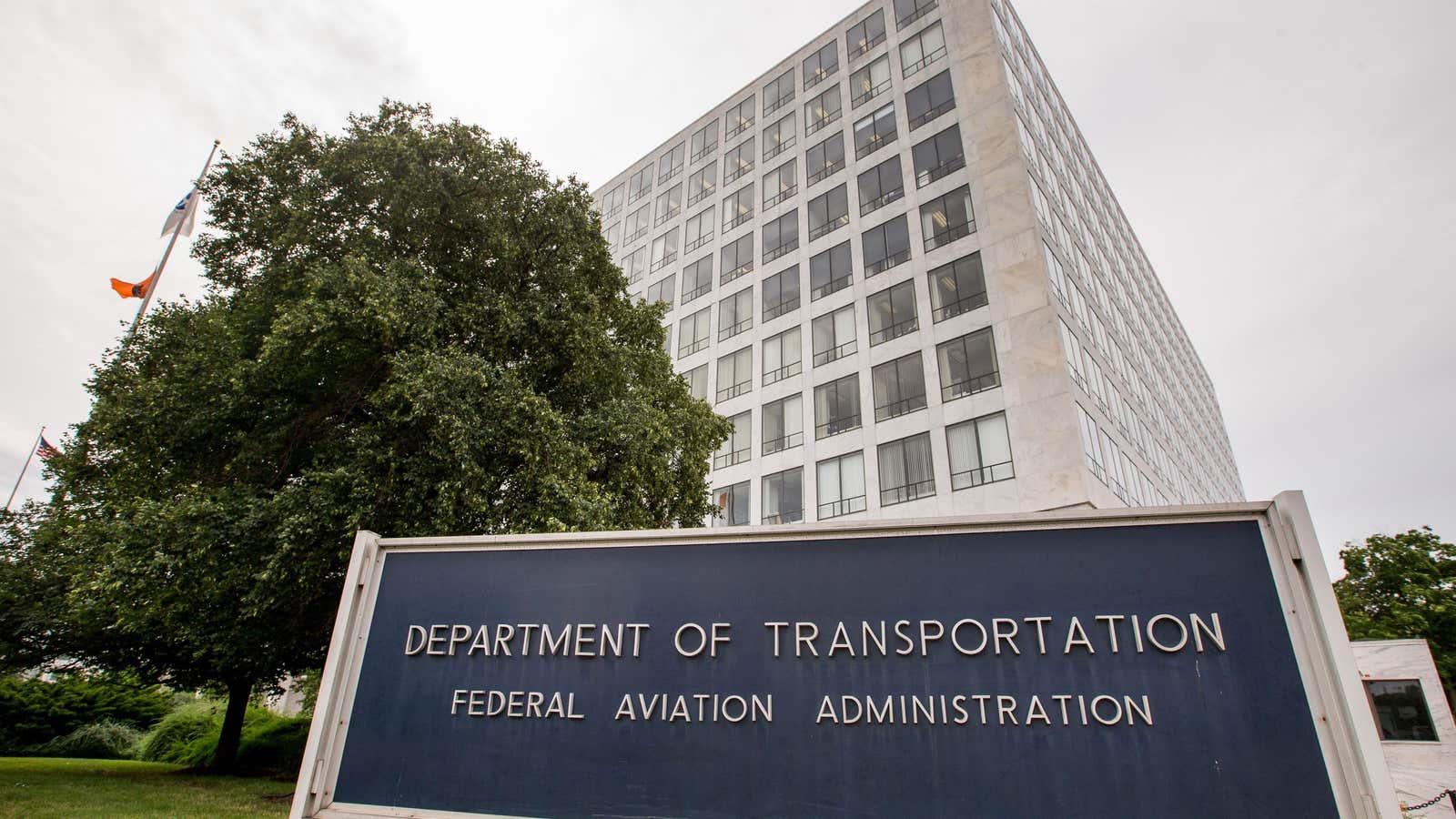 The FAA’s Washington headquarters.