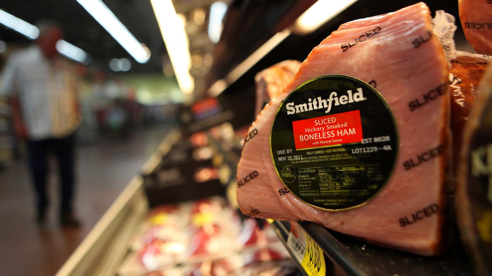 Fresh meat for foreign buyers