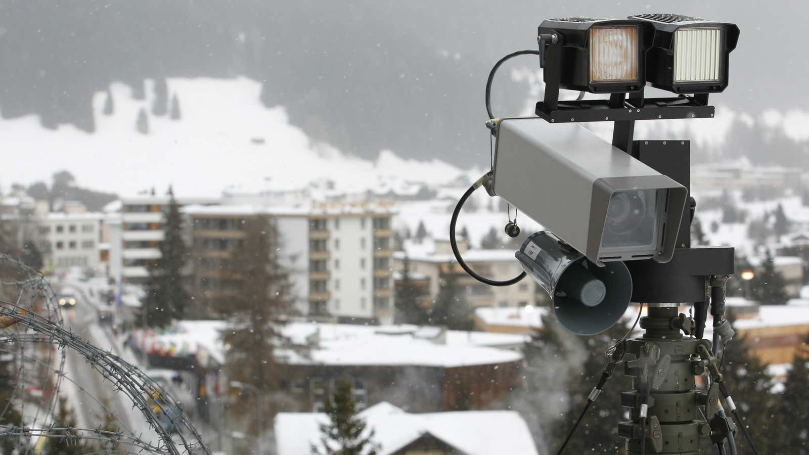 Cameras: not just at Davos.