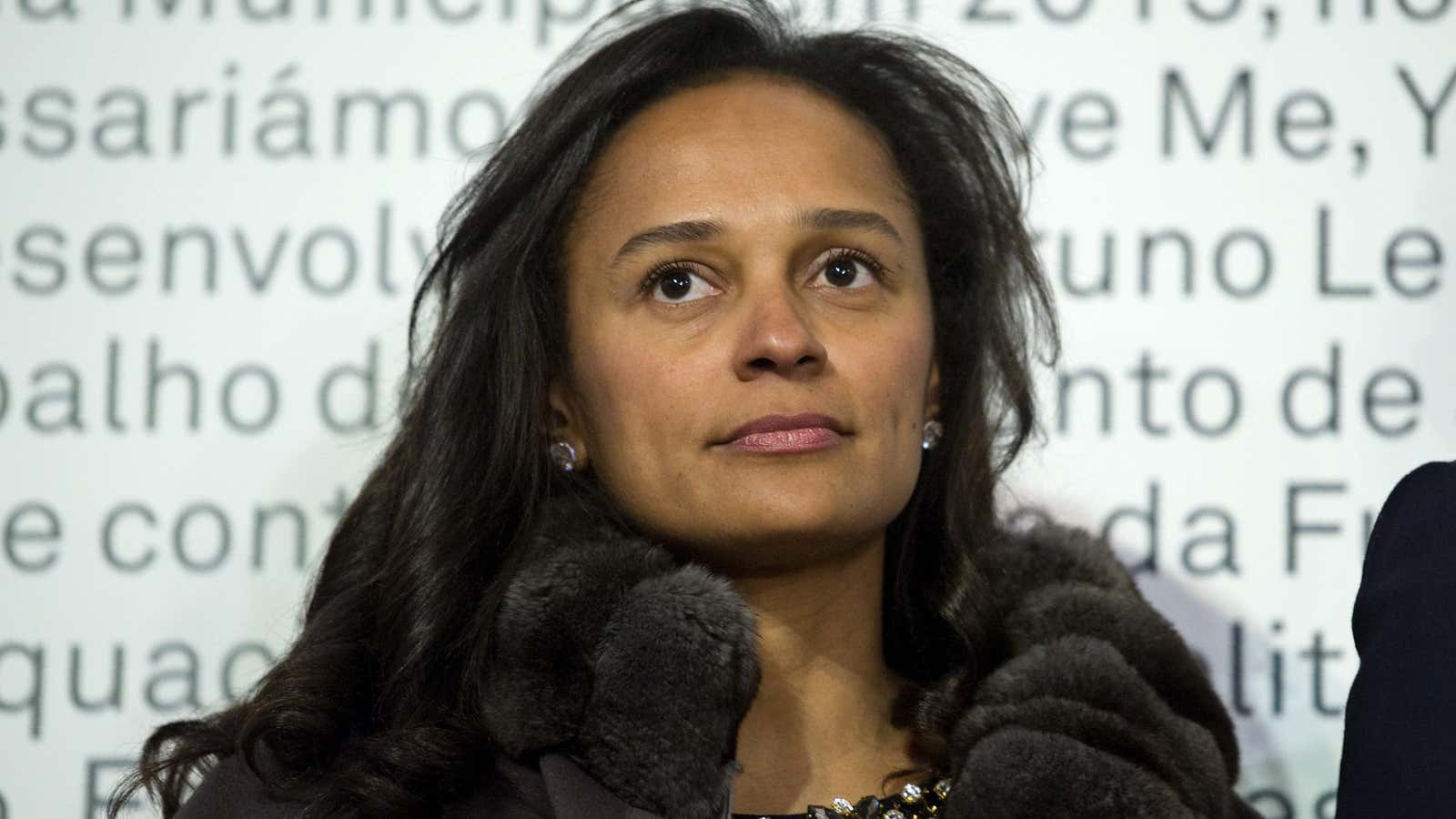 Isabel dos Santos in 2015