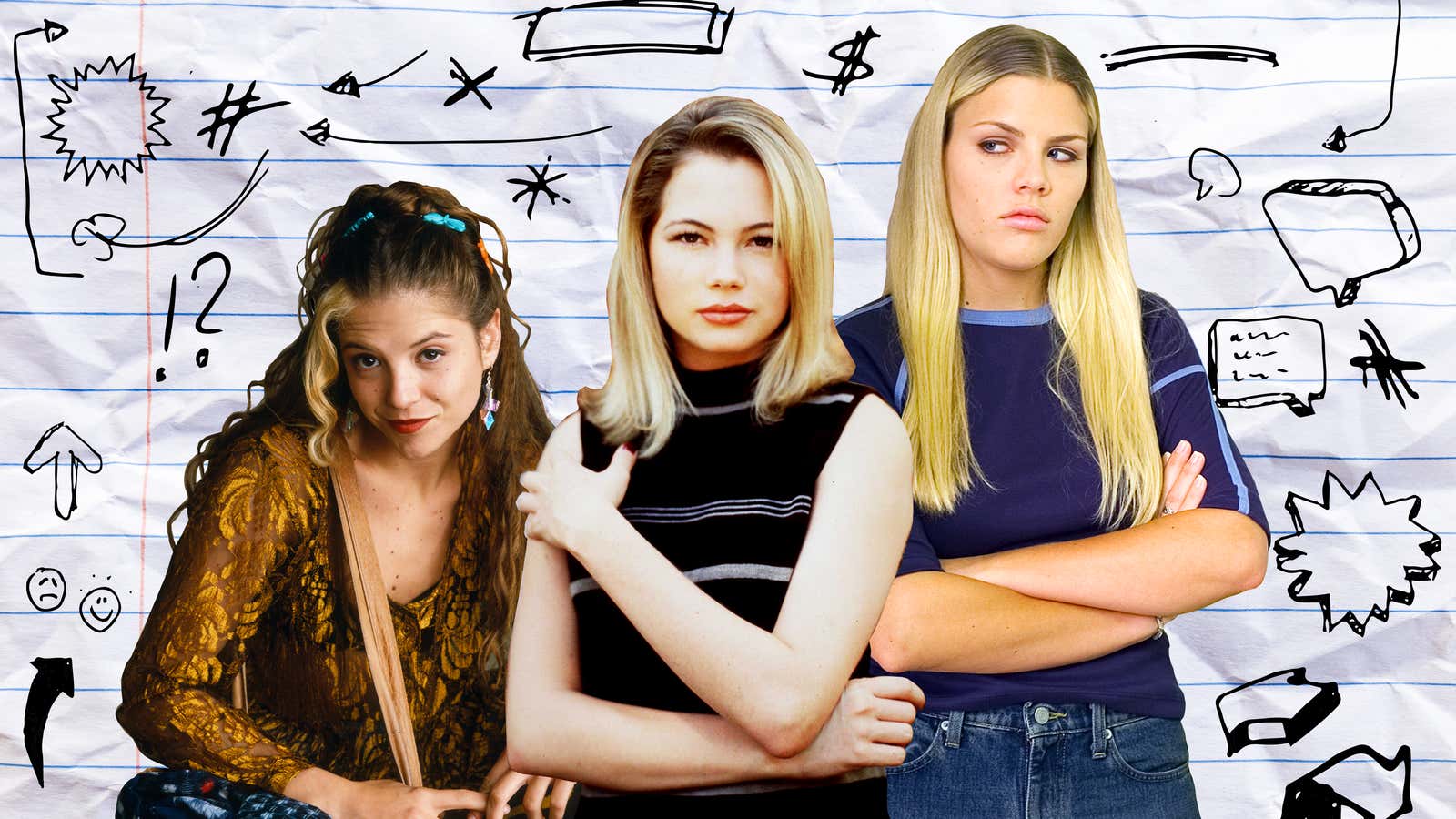 A Love Letter to the Hopeless Bad Girls of '90s Teen Soaps, Who Never Got the Stories They Deserved