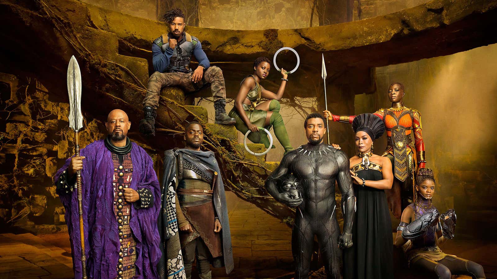 The Black Panther Cast