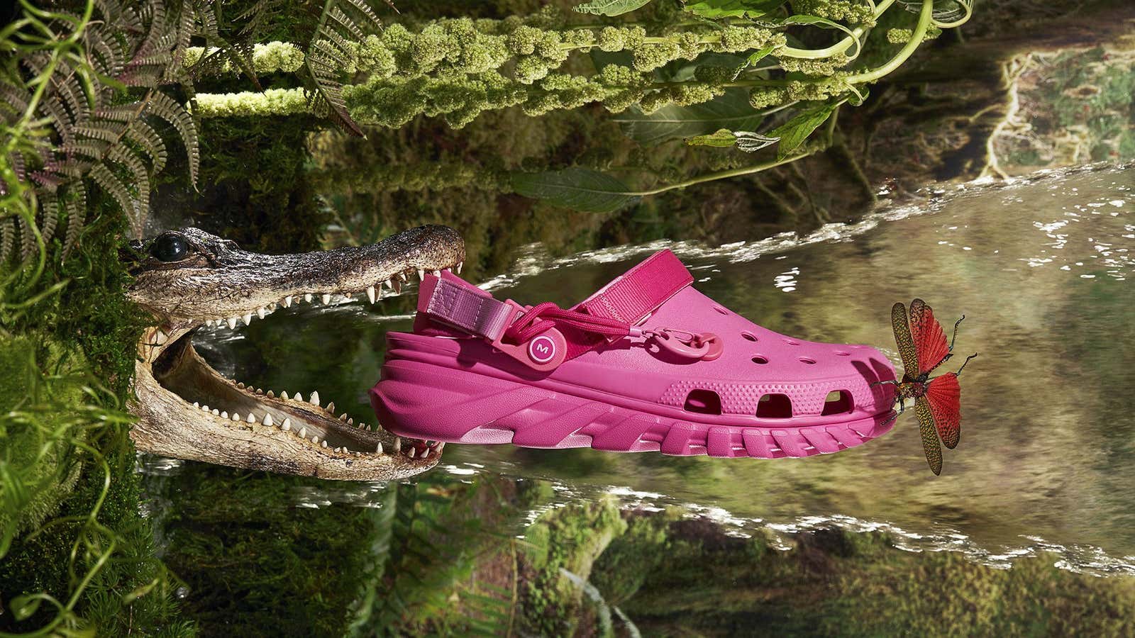 Crocs have become the footwear of choice for millions of homebound  Americans in the pandemic.