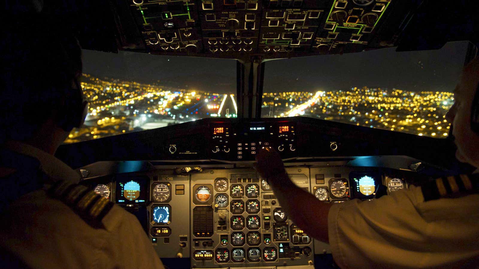 Bright lights can blind pilots and jeopardize otherwise routine landings.