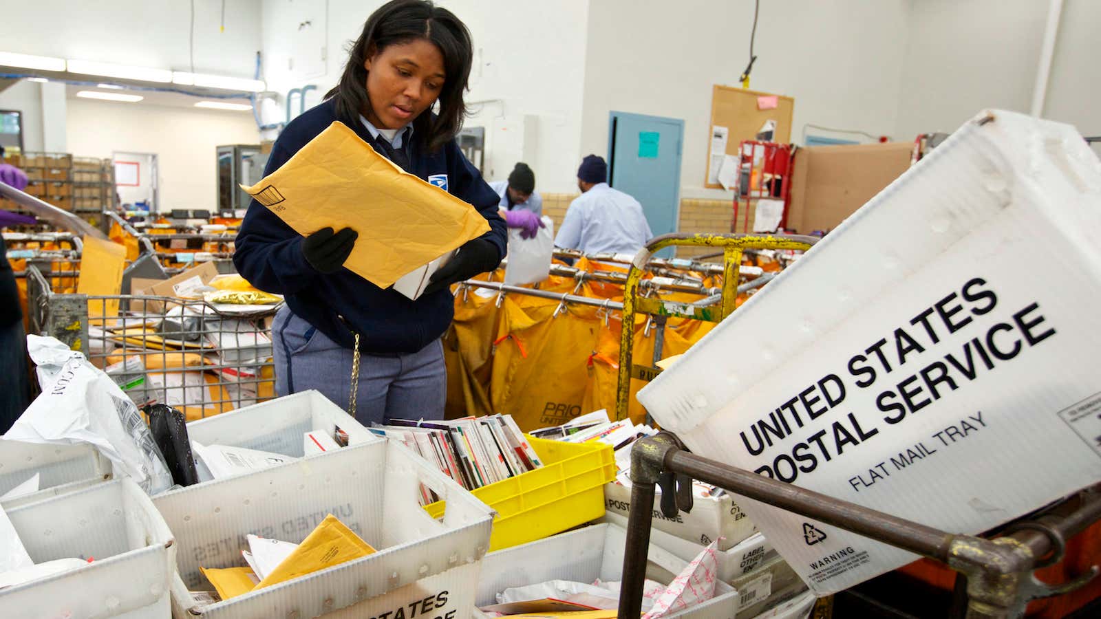 The US Postal Service is interested in the tech behind bitcoin.
