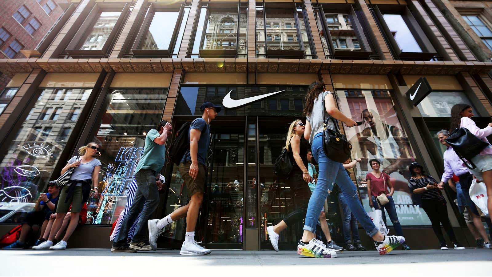 Nike is losing popularity to Adidas and Vans among teens, finds