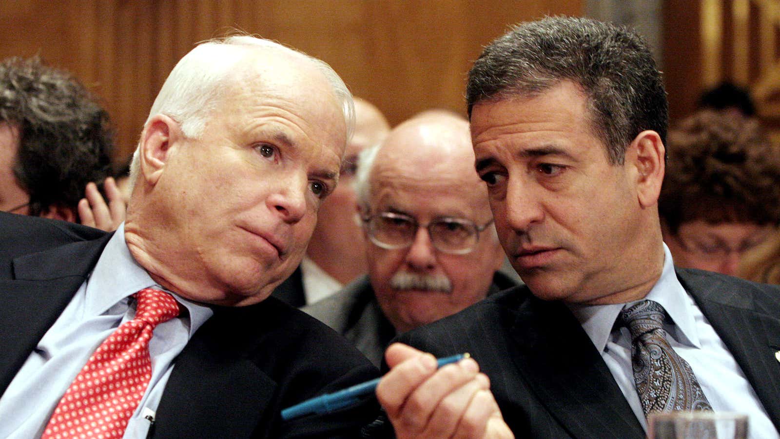 The bipartisan destruction of McCain-Feingold’s bipartisan campaign finance reform.