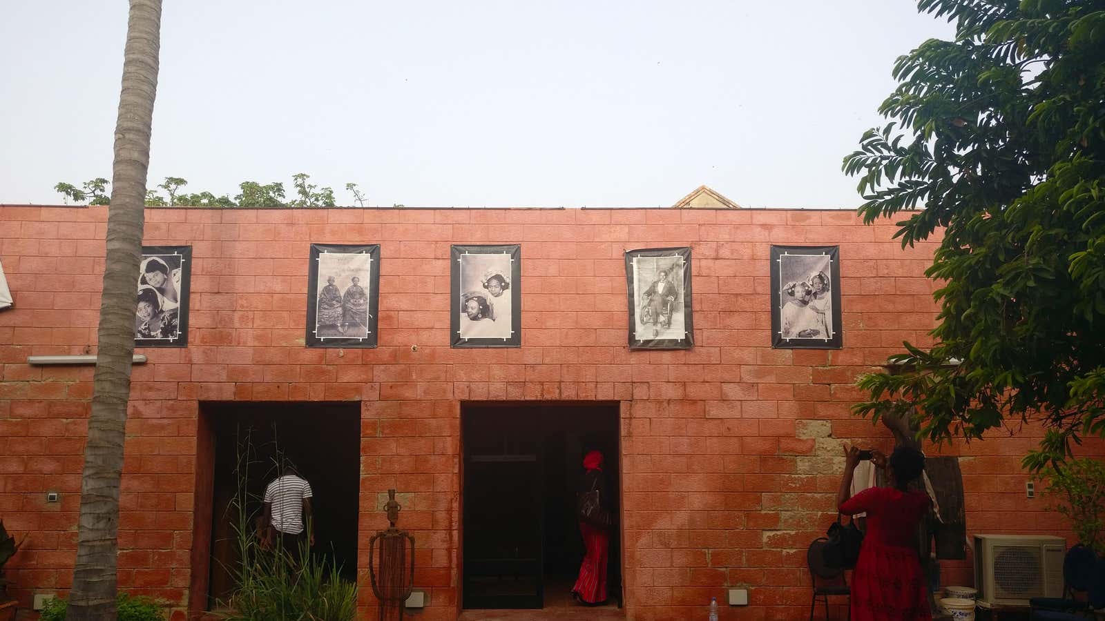 The collection of Senegalese businessman Amadou Diaw, pictured here at his house, highlights the Senegal’s rich and deep photography tradition.