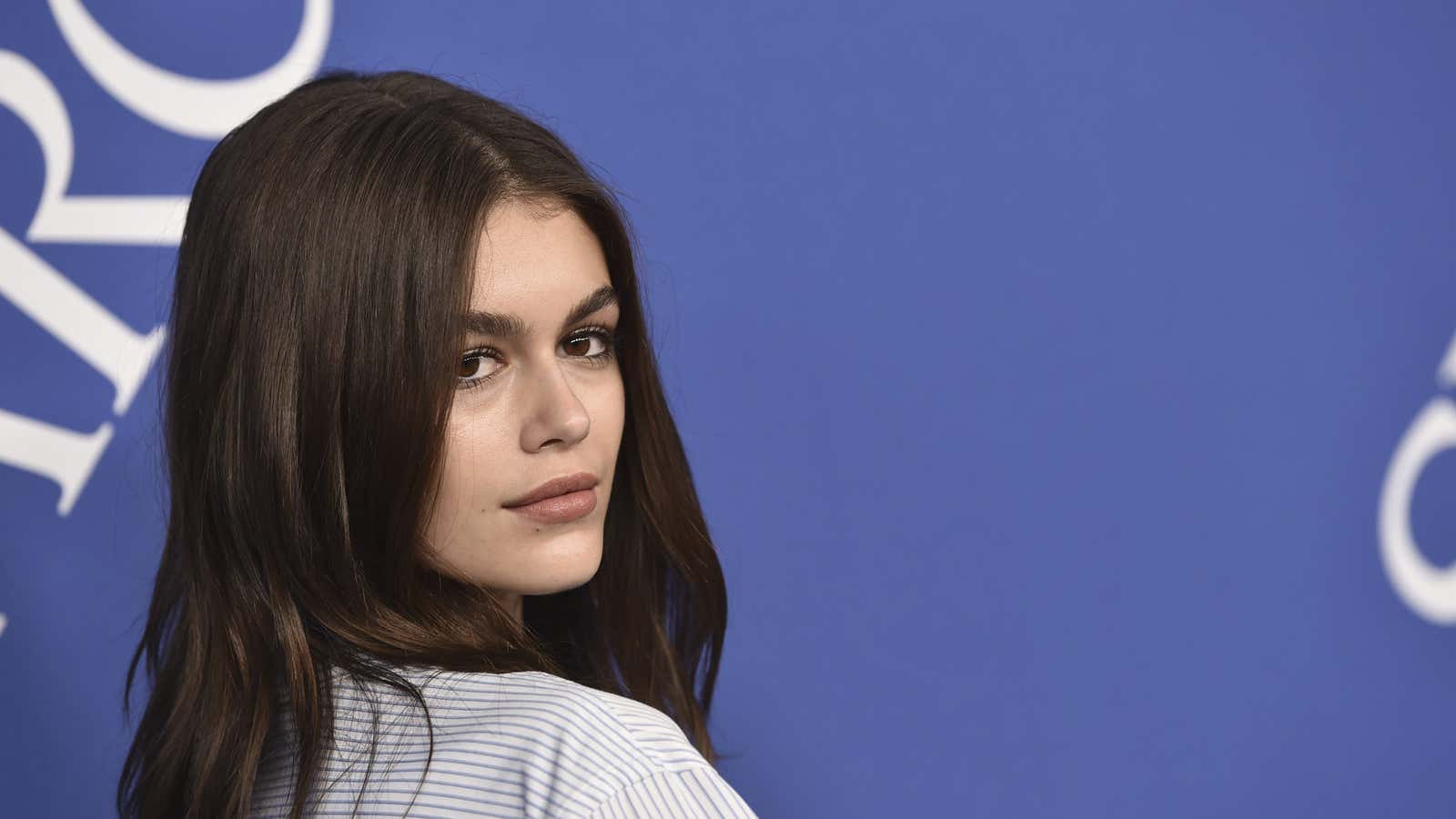 Kaia Gerber, who has walked for Saint Laurent, is one of fashion’s top models, and not yet 18.