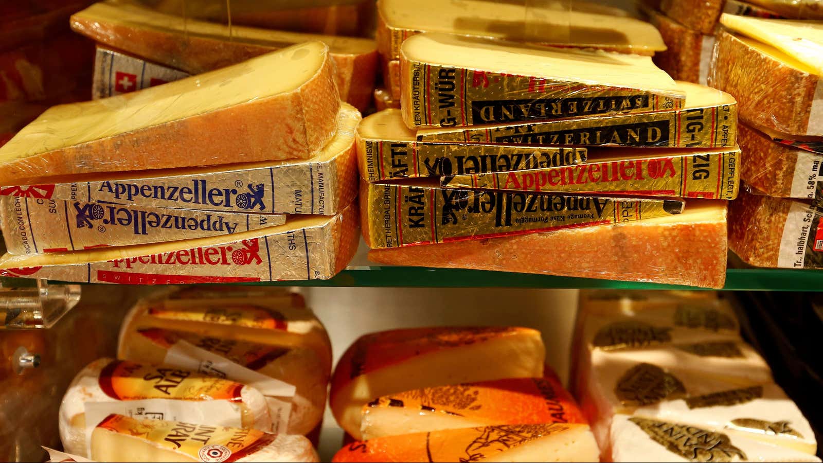 Cheese, glorious cheese.
