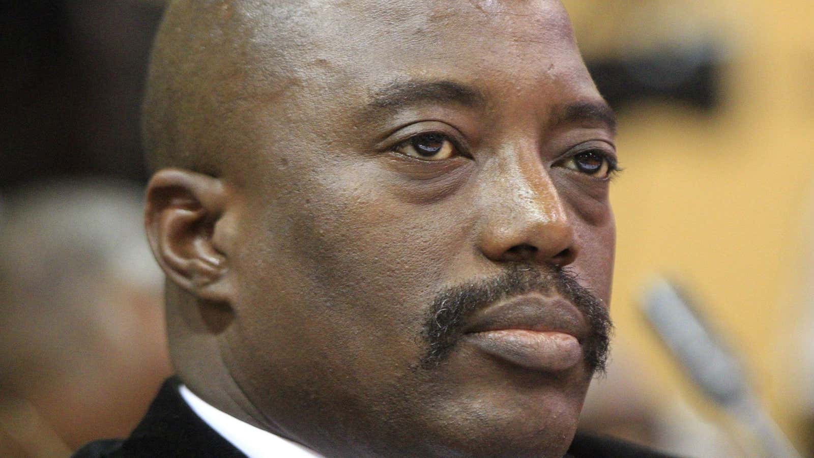 DRC president Joseph Kabila
