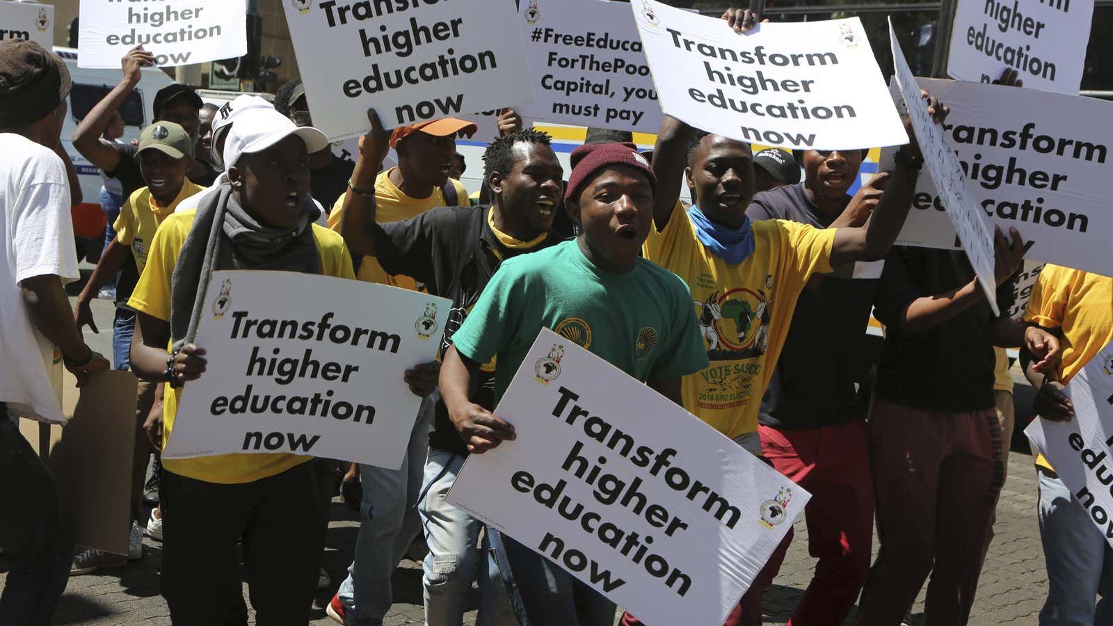 Students have been protesting against fees for two years. They just might carry on.