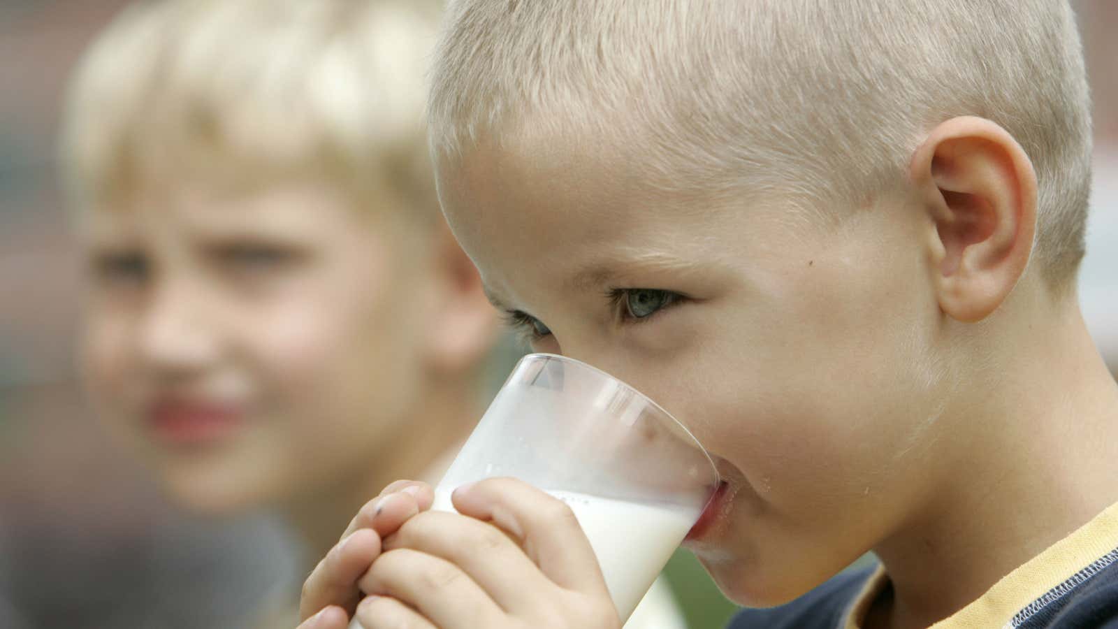 There have been more milk drinkers in Britain in recent years.