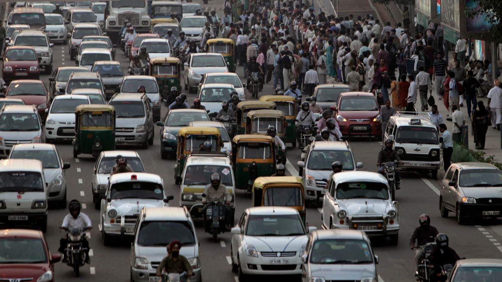 Trucks are the deadliest vehicles on India’s roads, but cars are catching up.
