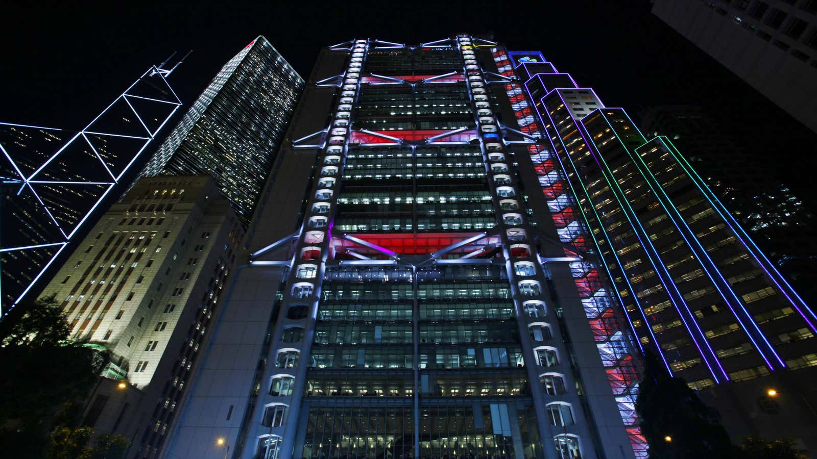 HSBC’s Hong Kong headquarters.