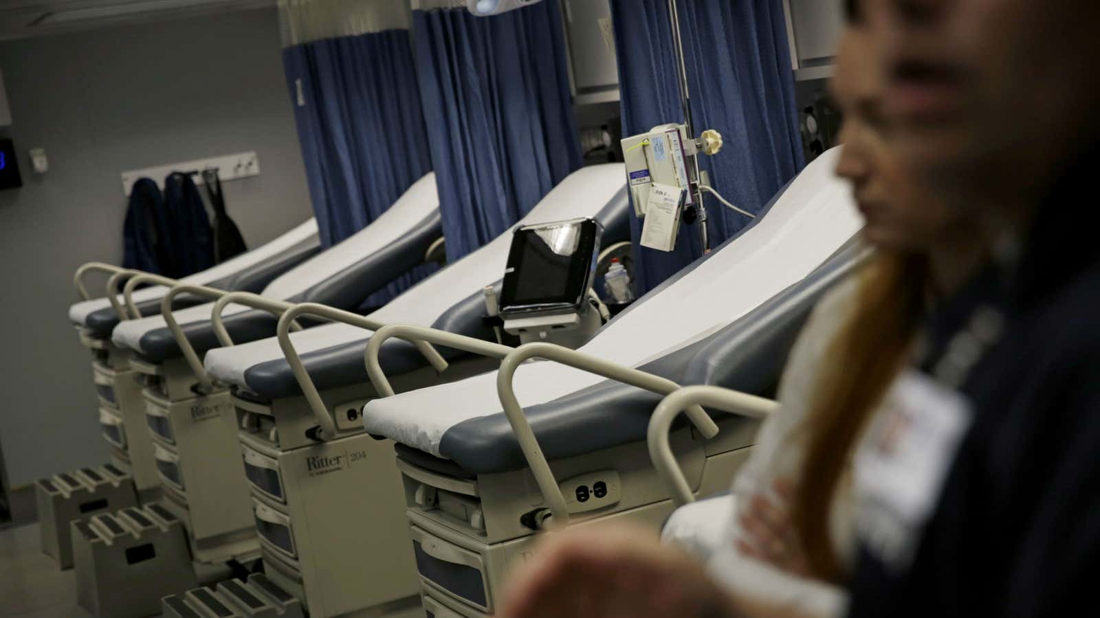 Hospitals have seen an uptick in visits for flu-like symptoms.