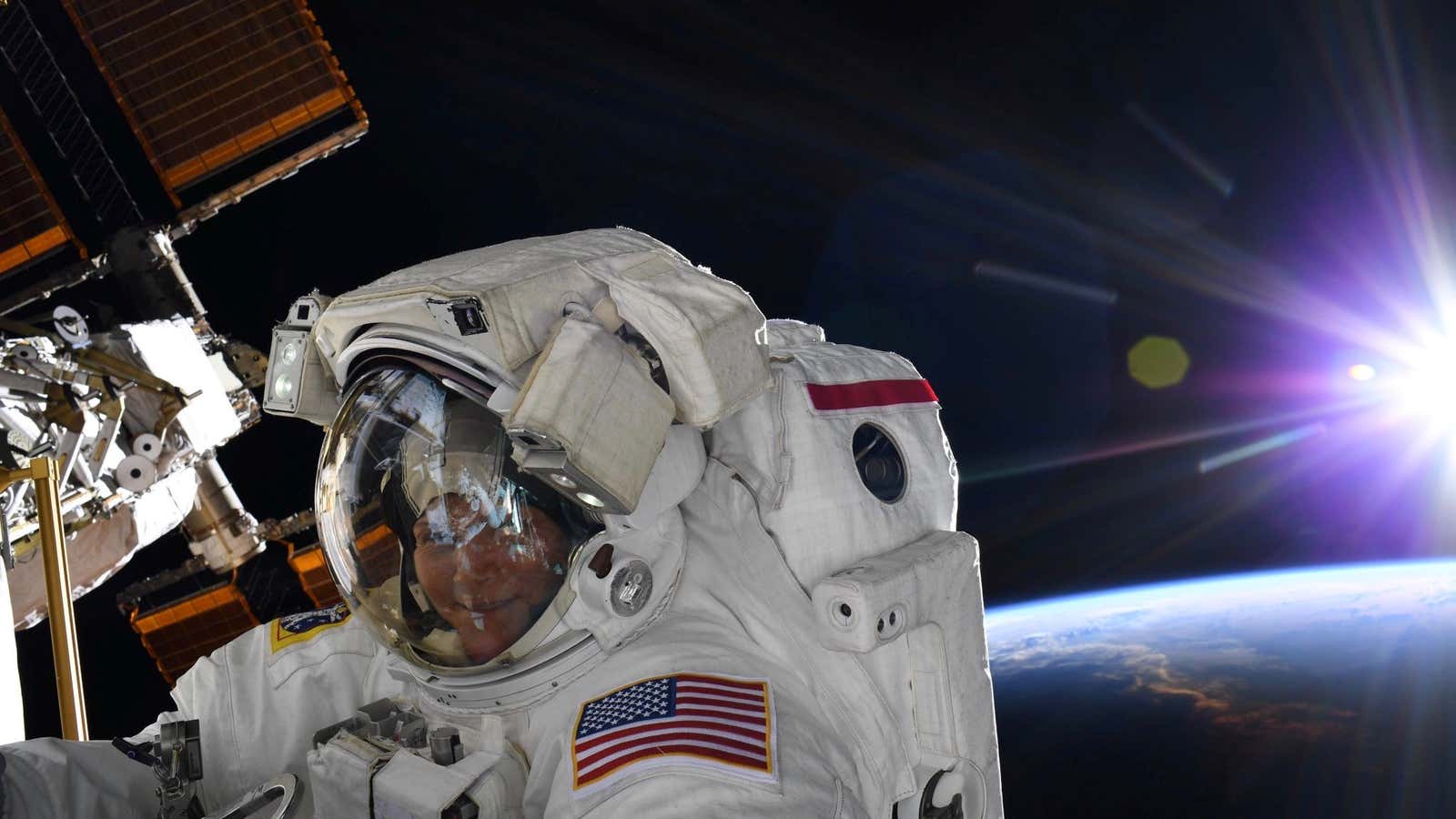 Ground control to NASA astronaut Anne McClain.